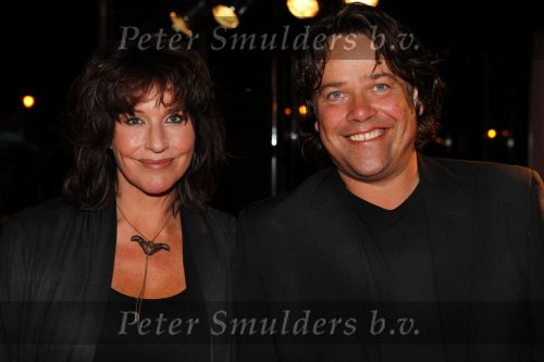 Amsterdam 1 oktober 2010
Feestje GTST (Goede tijden slechte tijden) voor 20 jarig bestaan bij het Werck. Anita Donk met vriend
Peter Smulders bv