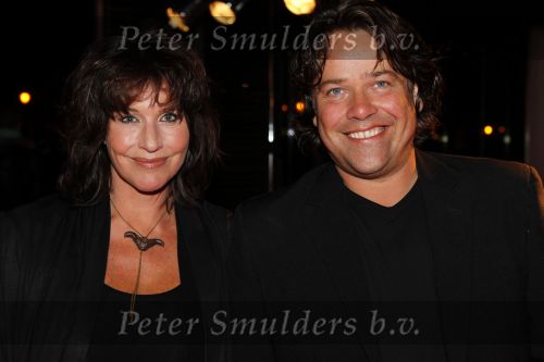 Amsterdam 1 oktober 2010
Feestje GTST (Goede tijden slechte tijden) voor 20 jarig bestaan bij het Werck. Anita Donk met vriend
Peter Smulders bv