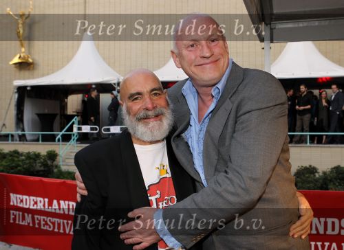 Utrecht 26 september 2010
Premiere Lang en Gelukkig op de filmdagen. Arjan ederveen met vriend
Peter Smulders bv