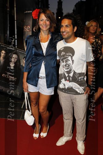Amsterdam 29 juni 2010
Premiere Eclipse in Tuschinski. Barbara Karel met tatoo en vriend DJ Amir Charles
Peter Smulders bv