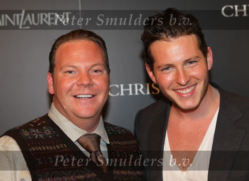 Amsterdam, 19 Oktober 2010
Premiere Yves Saint Laurent bij Christie\'s
Bastiaan v Schaik met partner
Foto Peter Smulders BV