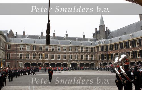 Den Haag 21 september 2010
Prinsjesdag 2010 op het binnenhof en bij paleis Noordeinde. Koningin Beatrix Prins Willem Alexander Prinses Maxima Prins Constantijn Prinses Laurentien Pieter v Vollenhoven en Prinses Margriet
Peter Smulders bv