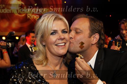 Amsterdam 22 oktober 2010
Televizierring 2010 in carre. Carlo Boszhard en Irene Moors winnen de ring voor de tv kantine
Peter Smulders bv
