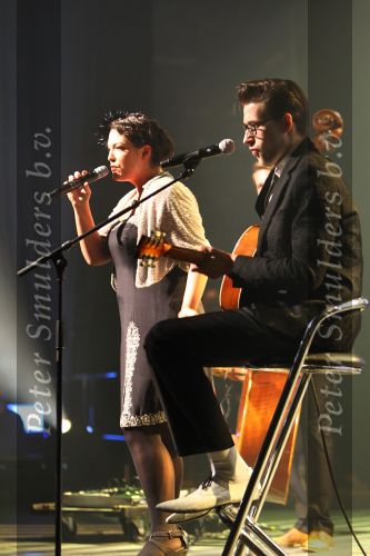 Rotterdam, 4 Oktober 2010
Edsion uitreiking voor de 50e keer
Caro Emerald wint Edison, Beste vrouwelijke artiest
Foto Peter Smulders BV