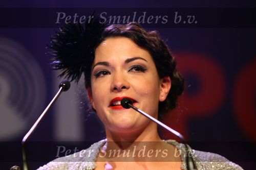 Rotterdam, 4 Oktober 2010
Edsion uitreiking voor de 50e keer
Caro Emerald wint Edison, Beste vrouwelijke artiest
Foto Peter Smulders BV
