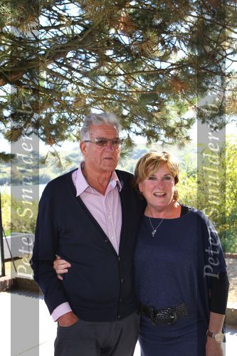 Overveen, 11 Oktober 2010
Uitreiking Zilver Ui bij Rest. De Bokkedoorn
Catherine Keyl met partner
Foto Peter Smulders BV