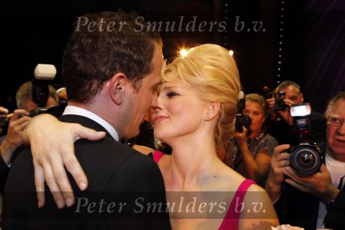 Amsterdam 3 oktober 2010
Premiere Petticoat in Carre met Chantal Janzen. Chantal met vriend Marco
Peter Smulders bv