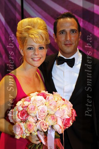 Amsterdam 3 oktober 2010
Premiere Petticoat in Carre met Chantal Janzen. Chantal met vriend Marco
Peter Smulders bv