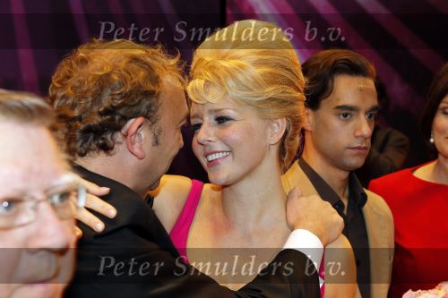 Amsterdam 3 oktober 2010
Premiere Petticoat in Carre met Chantal Janzen. Chantal met Jon v Eerd en William Spaaij
Peter Smulders bv