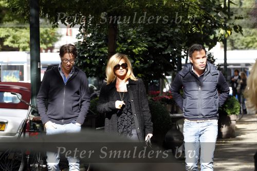 Amsterdam 25 september 2010
Connie Breukhoven met PA edwin op de cornelis schuytstraat,
Peter Smulders bv