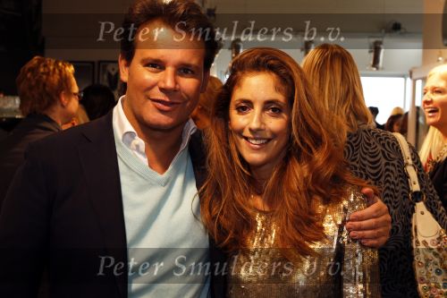 Amsterdam 11 oktober 2010
Presentatie tijdschrift Dani Bles in het World fashion center.Leco v Zadelhoff met Dani Bles