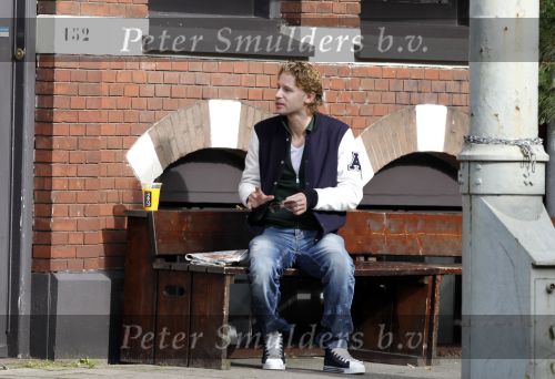 Amsterdam 7 oktober 2010
Ewout Genemans op terrasje.
Peter Smulders bv
