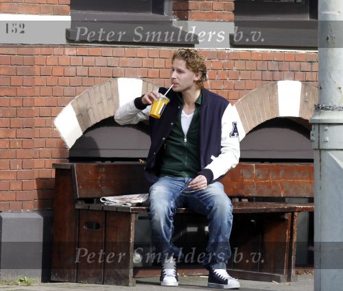 Amsterdam 7 oktober 2010
Ewout Genemans op terrasje.
Peter Smulders bv
