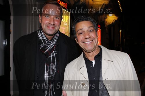 Amsterdam 11 oktober 2010
Premiere Hurricane van Hans Klok in Carre. Frank sanders met Paul v Ewijk
Peter Smulders bv