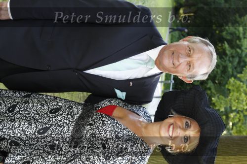 Breukelen 16 juni 2010
Haringparty op Neyenrode.
Frank Wentink met partner