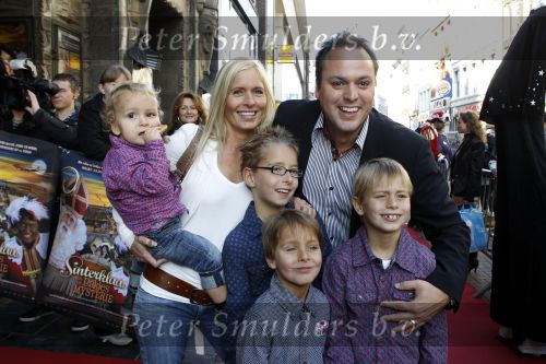 Amsterdam 10 oktober 2010
Premiere film van Sinterklaas in Tuschinski. Frans Mariska Christian jan Frans en Lucas Bauer 
Peter Smulders bv