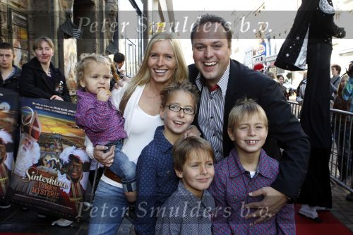 Amsterdam 10 oktober 2010
Premiere film van Sinterklaas in Tuschinski. Frans Mariska Christian jan Frans en Lucas Bauer 
Peter Smulders bv