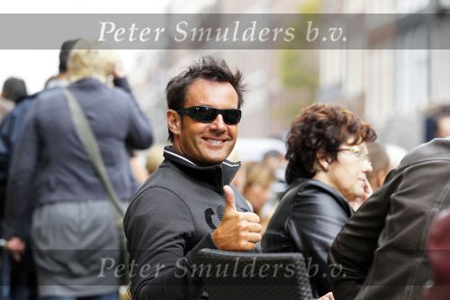 Amsterdam 2 november 2010
Gerard Joling en Wino Omtzigt op terras op de pc hooftstraat.
Peter Smulders bv