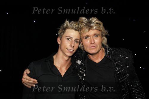 Amsterdam 11 oktober 2010
Premiere Hurricane van Hans Klok in Carre. hans Klok met vriend
Peter Smulders bv