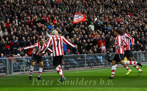 Eindhoven, 24 Oktober 2010
Kompetitiewedstrijd PSV-Feyenoord, eindstand 10-0 Seizoen 2010/2011
De grootste nederlaag van Feyenoord ooit in het betaalde voetbal
Evenaring van de grootste overwinning PSV in het betaald Voetbal
Ibrahim Affelay
Foto Junior Smulders