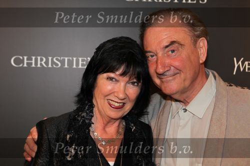 Amsterdam, 19 Oktober 2010
Premiere Yves Saint Laurent bij Christie\'s
Jan Jansen met zijn vrouw
Foto Peter Smulders BV