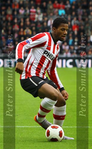 Eindhoven, 24 Oktober 2010
Kompetitiewedstrijd PSV-Feyenoord, eindstand 10-0 Seizoen 2010/2011
De grootste nederlaag van Feyenoord ooit in het betaalde voetbal
Evenaring van de grootste overwinning PSV in het betaald Voetbal
Jeremain Lens
Foto Junior Smulders
