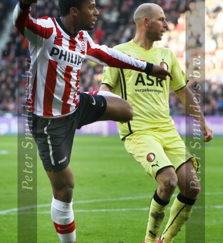 Eindhoven, 24 Oktober 2010
Kompetitiewedstrijd PSV-Feyenoord, eindstand 10-0 Seizoen 2010/2011
De grootste nederlaag van Feyenoord ooit in het betaalde voetbal
Evenaring van de grootste overwinning PSV in het betaald Voetbal
Jeremain Lens
Foto Junior Smulders