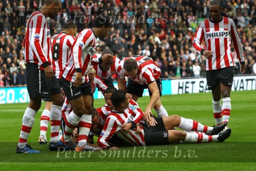 Eindhoven, 24 Oktober 2010
Kompetitiewedstrijd PSV-Feyenoord, eindstand 10-0 Seizoen 2010/2011
De grootste nederlaag van Feyenoord ooit in het betaalde voetbal
Evenaring van de grootste overwinning PSV in het betaald Voetbal
Jonathan Reis
Foto Junior Smulders