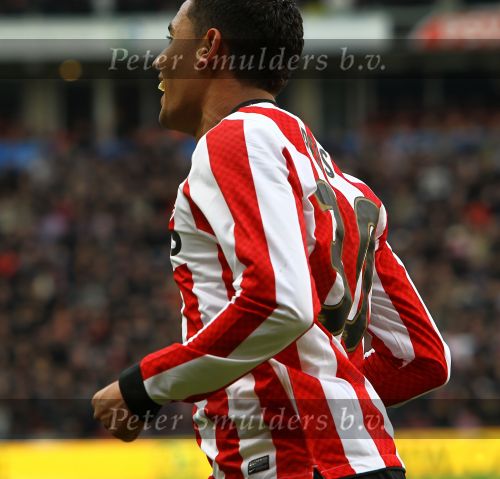 Eindhoven, 24 Oktober 2010
Kompetitiewedstrijd PSV-Feyenoord, eindstand 10-0 Seizoen 2010/2011
De grootste nederlaag van Feyenoord ooit in het betaalde voetbal
Evenaring van de grootste overwinning PSV in het betaald Voetbal
Jonathan Reis
Foto Junior Smulders