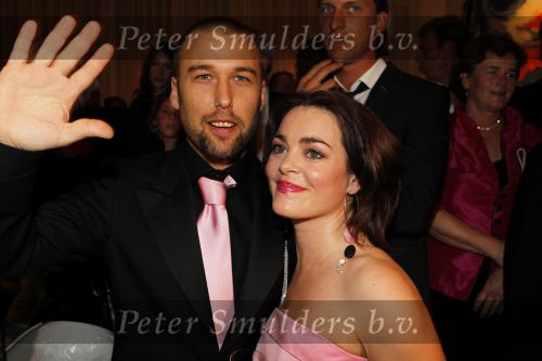 Tilburg 10 oktober 2010
Premiere Legally Blonde in de schouwburg van Tilburg.
Kim Lian v d Meij speelt de hoofdrol. Kim Lian v d Meij met vriend Daniel
Peter Smulders bv