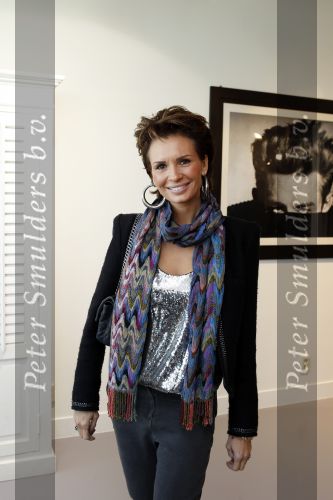Amsterdam 11 oktober 2010
Presentatie tijdschrift Danie Bles in het World fashion center. 
Leontine Borsato
