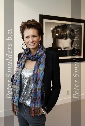 Amsterdam 11 oktober 2010
Presentatie tijdschrift Danie Bles in het World fashion center. 
Leontine Borsato