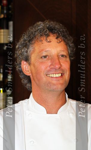 Overveen, 11 Oktober 2010
Uitreiking Zilver Ui bij Rest. De Bokkedoorn
2 sterren chef-kok Lucas Rive
Foto Peter Smulders BV