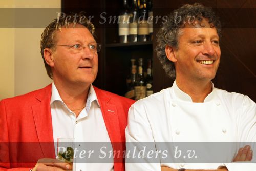Overveen, 11 Oktober 2010
Uitreiking Zilver Ui bij Rest. De Bokkedoorn
2 sterren chef-kok Lucas Rive
Foto Peter Smulders BV