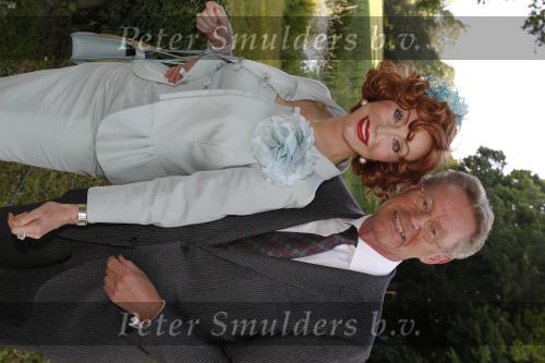 Breukelen 16 juni 2010
Haringparty op Neyenrode.
Marijke Helwegen met man