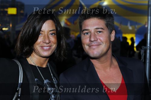 Amsterdam 7 oktober 2010
Premiere cirque du soleil bij de amsterdam Arena. Martijn en Amanda Krabbe met dochter 
Peter Smulders bv