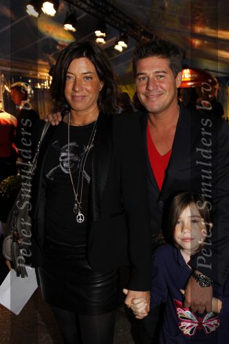 Amsterdam 7 oktober 2010
Premiere cirque du soleil bij de amsterdam Arena. Martijn en Amanda Krabbe met dochter 
Peter Smulders bv