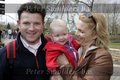 Biddinghuizen 25 januari 2005
Opening Walibi World.
Mary-Lou v Steenis met man en