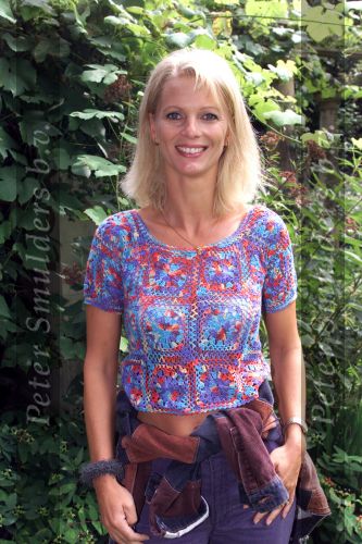 Laren 30 augustus 2001
Presentatie van het nieuwe TROS seizoen.
Mary-Lou v Steenis