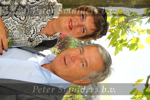 Overveen, 11 Oktober 2010
Uitreiking Zilver Ui bij Rest. De Bokkedoorn
Otto Lenselink met zijn vrouw
Foto Peter Smulders BV