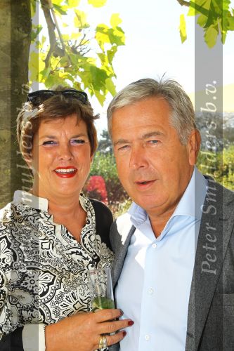 Overveen, 11 Oktober 2010
Uitreiking Zilver Ui bij Rest. De Bokkedoorn
Otto Lenselink met zijn vrouw
Foto Peter Smulders BV