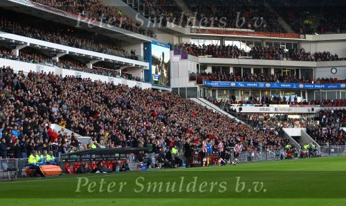 Eindhoven, 24 Oktober 2010
Kompetitiewedstrijd PSV-Feyenoord, eindstand 10-0 Seizoen 2010/2011
De grootste nederlaag van Feyenoord ooit in het betaalde voetbal
Evenaring van de grootste overwinning PSV in het betaald Voetbal
PSV Supporters
Foto Junior Smulders