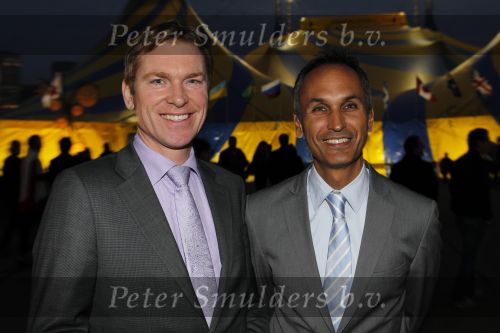 Amsterdam 7 oktober 2010
Premiere cirque du soleil bij de amsterdam Arena. Peter Rehwinkel met partner
Peter Smulders bv