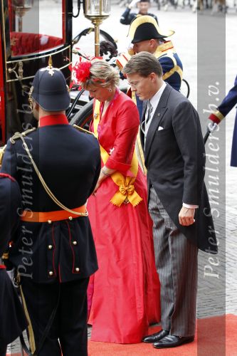 Den Haag 21 september 2010
Prinsjesdag 2010 op het binnenhof en bij paleis Noordeinde. Koningin Beatrix Prins Willem Alexander Prinses Maxima Prins Constantijn Prinses Laurentien Pieter v Vollenhoven en Prinses Margriet
Peter Smulders bv