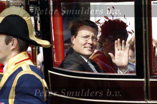 Den Haag 21 september 2010
Prinsjesdag 2010 op het binnenhof en bij paleis Noordeinde. Koningin Beatrix Prins Willem Alexander Prinses Maxima Prins Constantijn Prinses Laurentien Pieter v Vollenhoven en Prinses Margriet
Peter Smulders bv