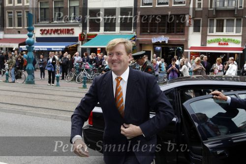 Amsterdam 23 september 2010
Prins Willem Alexander op bezoek in de beurs van Berlage. De dochter van Freddie Heineken Charlene de Carvalho ontvangt hem.
Peter Smulders bv