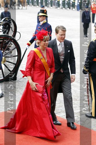 Den Haag 21 september 2010
Prinsjesdag 2010 op het binnenhof en bij paleis Noordeinde. Koningin Beatrix Prins Willem Alexander Prinses Maxima Prins Constantijn Prinses Laurentien Pieter v Vollenhoven en Prinses Margriet
Peter Smulders bv