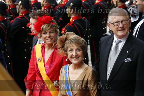 Den Haag 21 september 2010
Prinsjesdag 2010 op het binnenhof en bij paleis Noordeinde. Koningin Beatrix Prins Willem Alexander Prinses Maxima Prins Constantijn Prinses Laurentien Pieter v Vollenhoven en Prinses Margriet
Peter Smulders bv