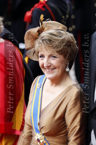 Den Haag 21 september 2010
Prinsjesdag 2010 op het binnenhof en bij paleis Noordeinde. Koningin Beatrix Prins Willem Alexander Prinses Maxima Prins Constantijn Prinses Laurentien Pieter v Vollenhoven en Prinses Margriet
Peter Smulders bv