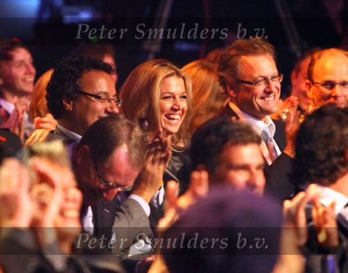 Rotterdam, 4 Oktober 2010
Edsion uitreiking voor de 50e keer
Prinses Maxima met div. artiesten
Foto Peter Smulders BV
